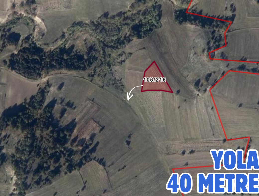 BİLECİK YENİPAZAR SORGUNCUKAHİLER 2.315 M² TARLA SATILIKTIR - BİLECİK YENİPAZAR fotoğraf 3